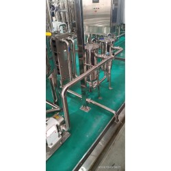 Bộ Trao Đổi Nhiệt và Bơm Inox cho hệ bơm Syrup